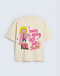 Busy Doing Hot Girl Stuff Cartoon Character T-Shirt