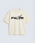 Funkar Brand Logo Typography Oversized T-Shirt